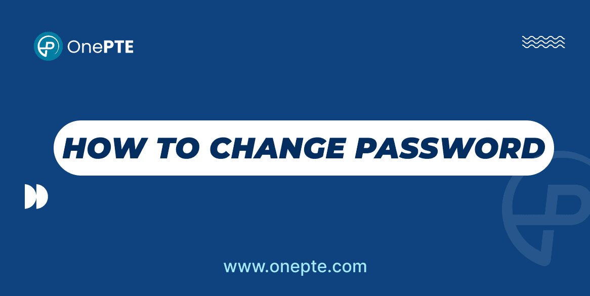 How to Change Password