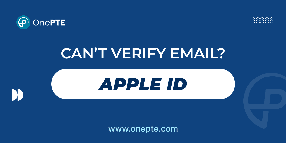 Can’t Verify Email (Apple ID)